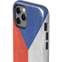 Czech Republic Flag Distressed iPhone 12 Pro Impact Case